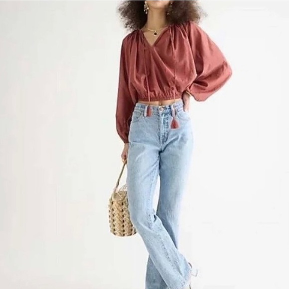 NWT J. Crew Full-length Demi-boot Jean in Light Indigo Wash - Picture 3 of 8